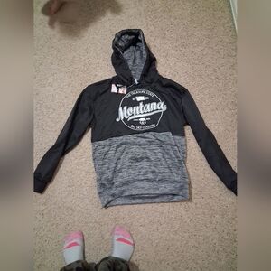 Black and Gray Montana Hoodie